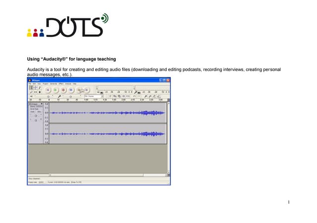 Audacity | PDF