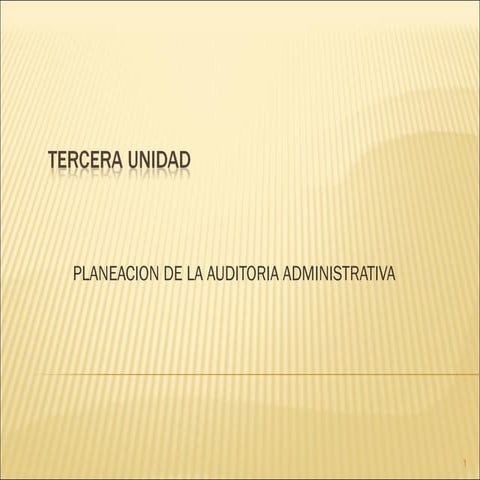 Fases de la auditoria administrativa | PDF