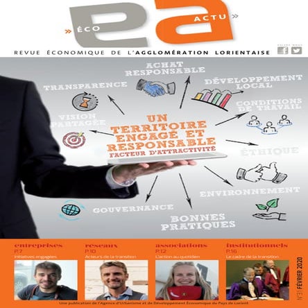 Eco actu 31. Revue économique du Pays de Lorient. Audélor, février 2020
