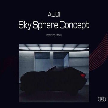 Audi Skysphere Concept | PPTX