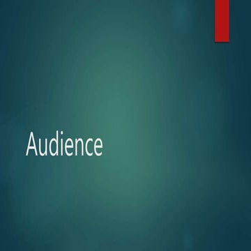 Audience