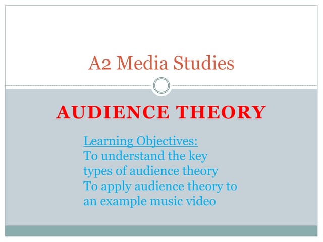 Audience powerpoint