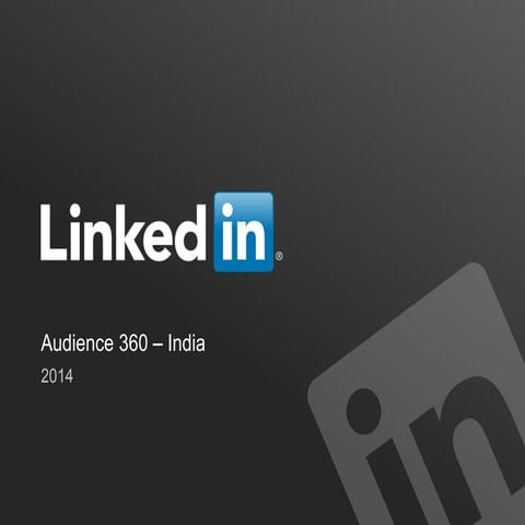 Audience 360 Report India- 2014
