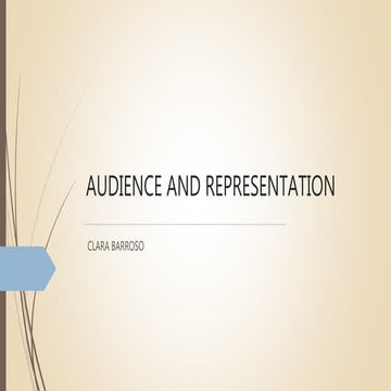 Audience and representation