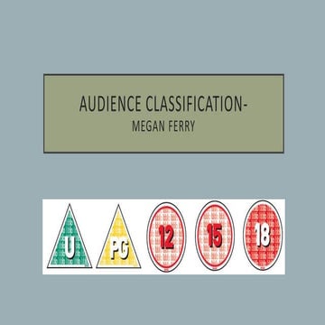 Audience classification