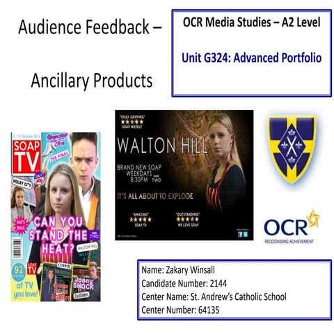 Main Task - Audience Feedback