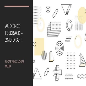 Audience feedback 2