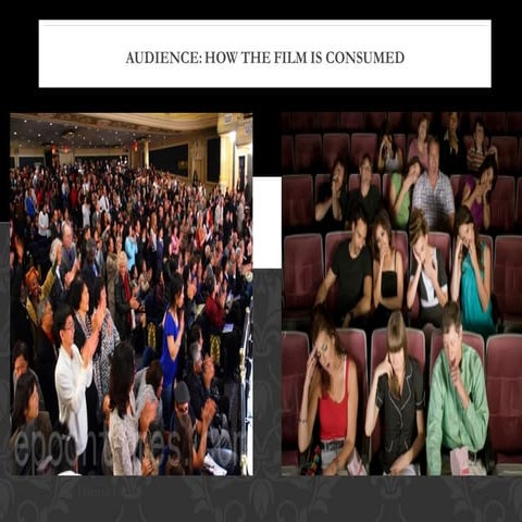 Audience how the filmis consumed