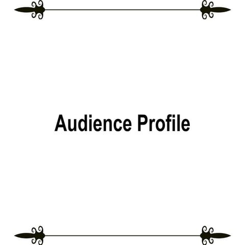 Audience profile