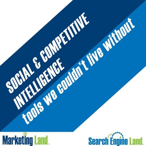 Audience Reach & Competitive Intelligence Tools by Elisabeth Osmeloski Pubcon...