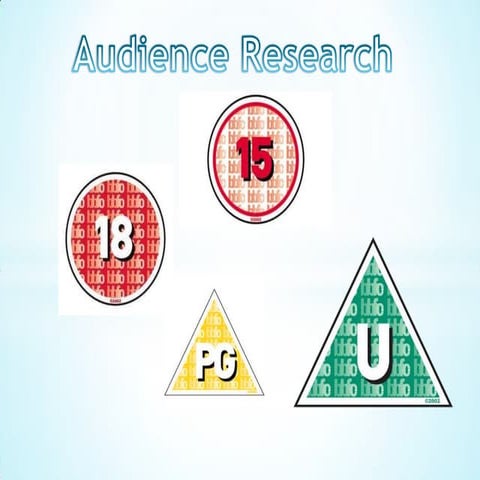 Audience research