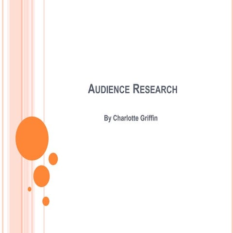Audience Research