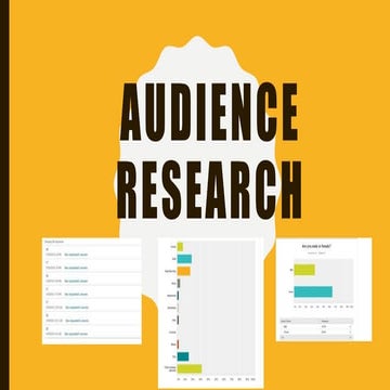 Audience research