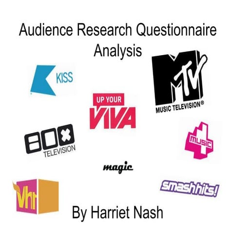 Audience Research Questionnaire Analysis