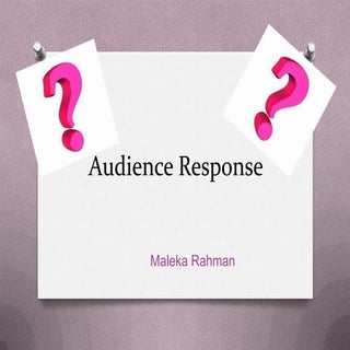 Audience Response 