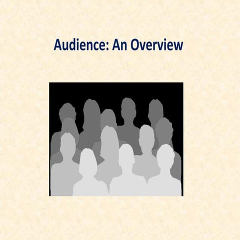 Audience revision