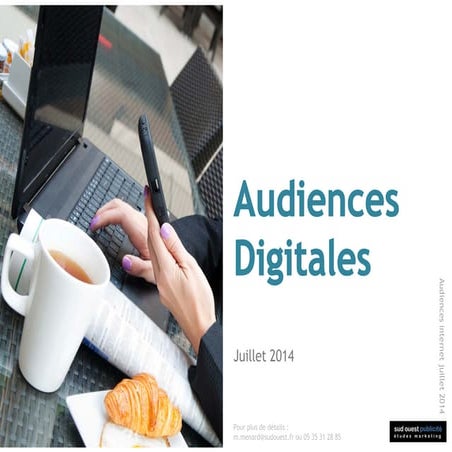 Audiences digitales Groupe Sud Ouest