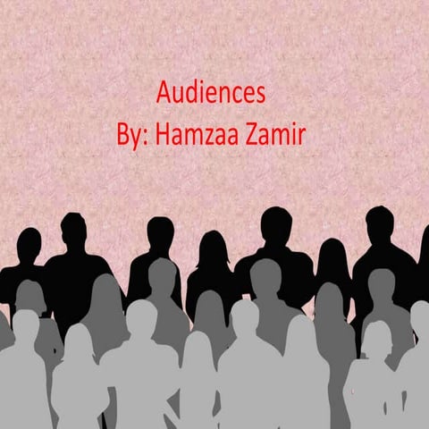 Audiences hamzaa new