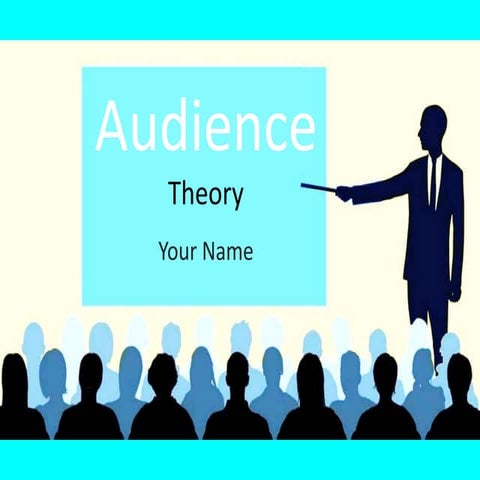 Audience theory pro forma