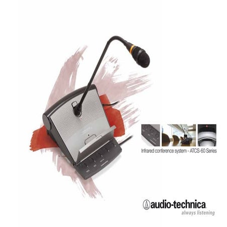 Audio technica atcs-60 brochure