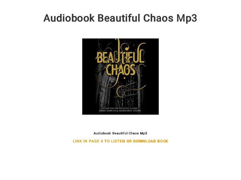 Audiobook Beautiful Chaos Mp3
