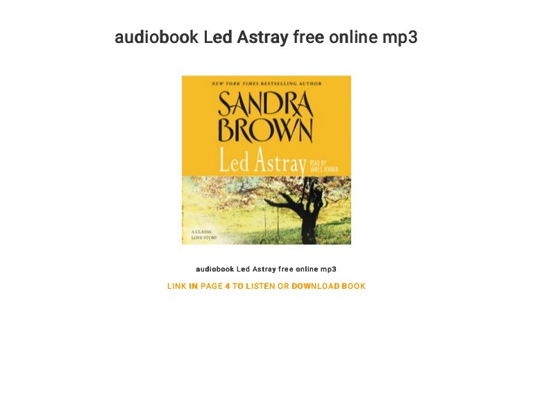 Audiobook Led Astray Free Online Mp3