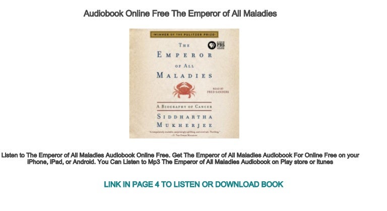 the emperor of all maladies goodreads the emperor of all maladies goodreads