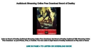 Audiobook Streaming Online Free Download Sword of Destiny