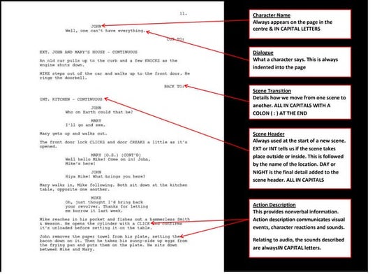 Prelimanary Script Annotation | PDF