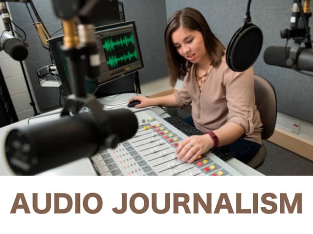 Audio Reporting & Interviewing