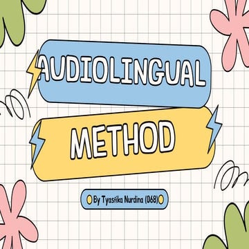 ABOUT AUDIOLINGUAL METHOD FIX U CAN SEEE