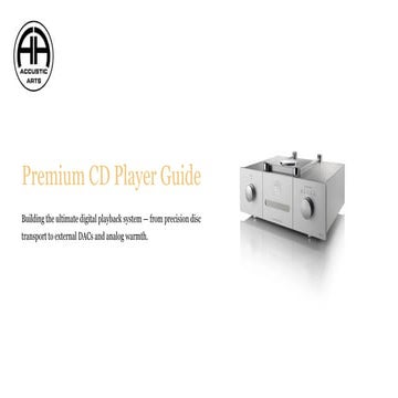 Building the Ultimate Premium CD Player and Audio System Guide | PPTX