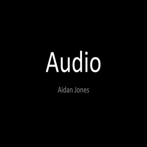 Audio Pro Forma