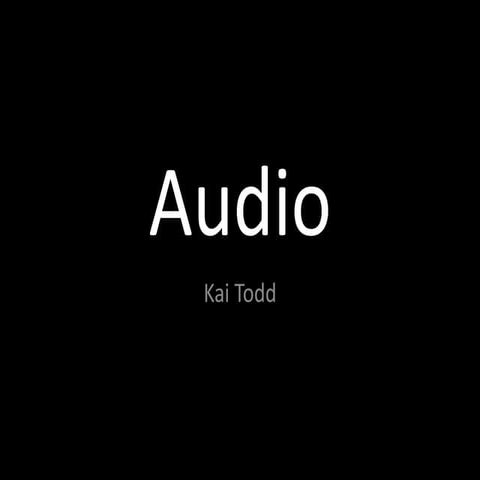 Audio pro forma done