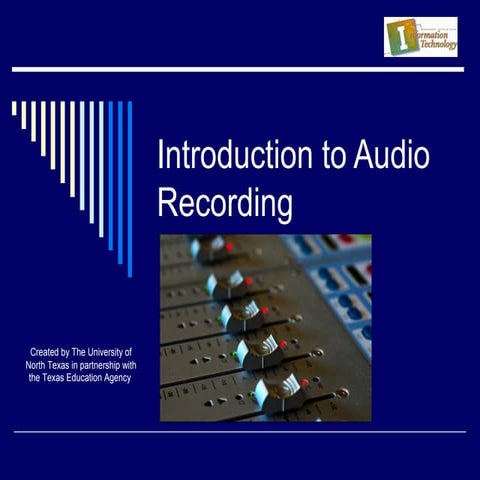 Audio Recording