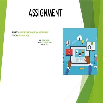 Audio visual aids its classification and advantages