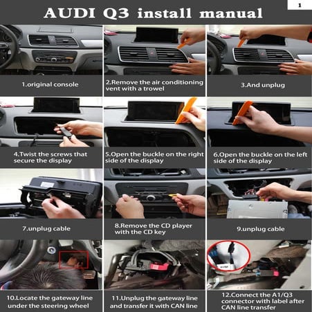 Audi Q3 Android Screen Head Unit Install Manual.pdf