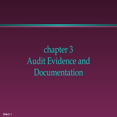 Chapter 3audit-evidence-and-documentation.ppt