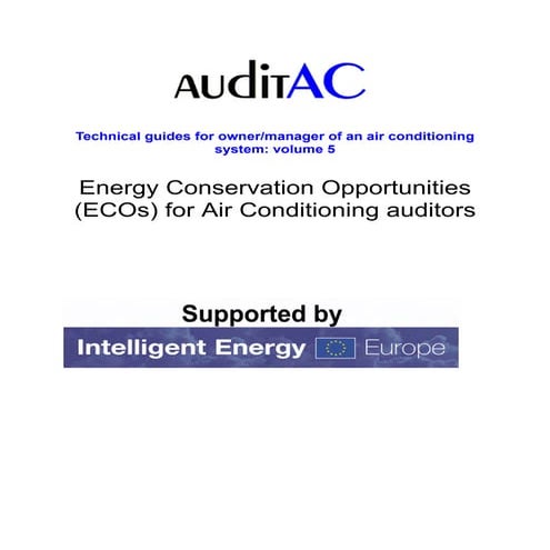 Auditac  tg 5 energy conservation opportunities