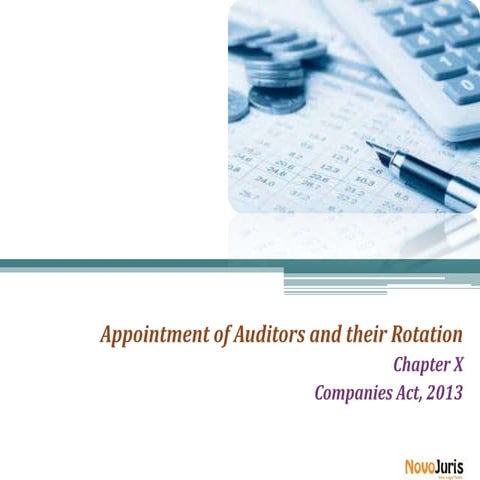 Audit & auditors companies act 2013