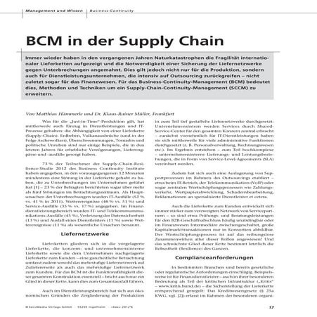 BCM Glossary by BCI | PDF