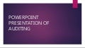 Unit 1 Introduction to Auditing