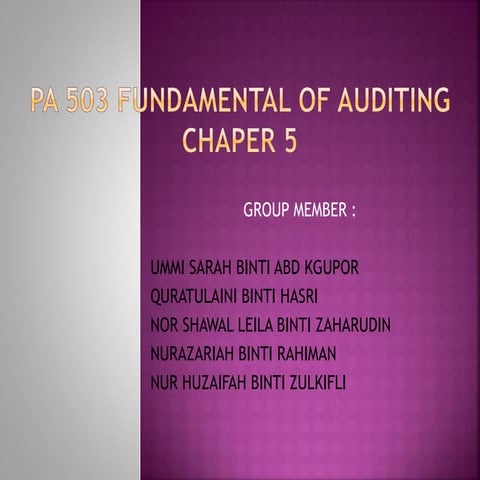 Auditing 4