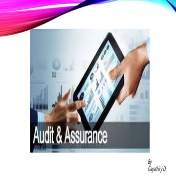 Auditing and assurance standards