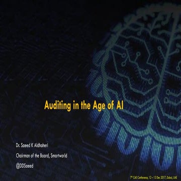 Auditing in the Age of AI