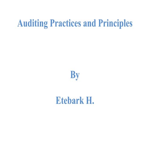 Auditing Short Note.pdf  for accounting and finance