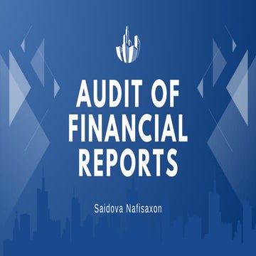 Audit of Financial reports and statements.pdf
