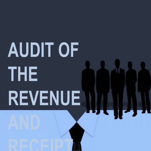 Audit of Revenue and Receipt Cycle