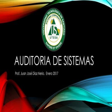 Presentación auditoría sistemas de gestión