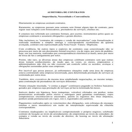 Auditoria de-contratos